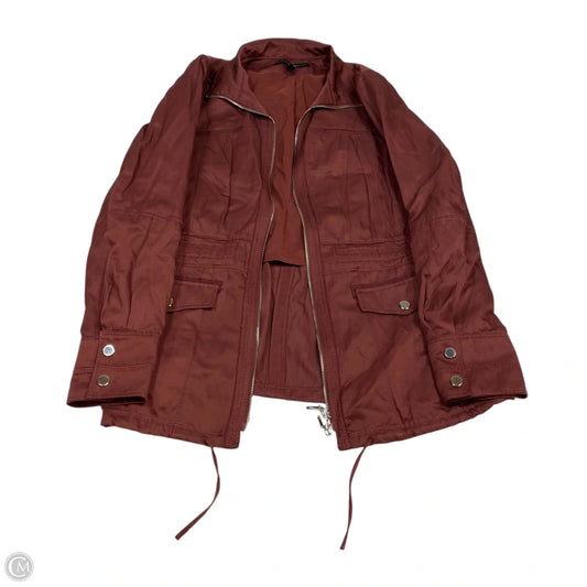 Jacket Utility By White House Black Market In Red, Size: M