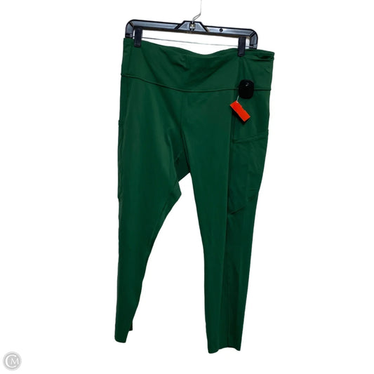 Athletic Leggings By Lululemon In Green, Size: L