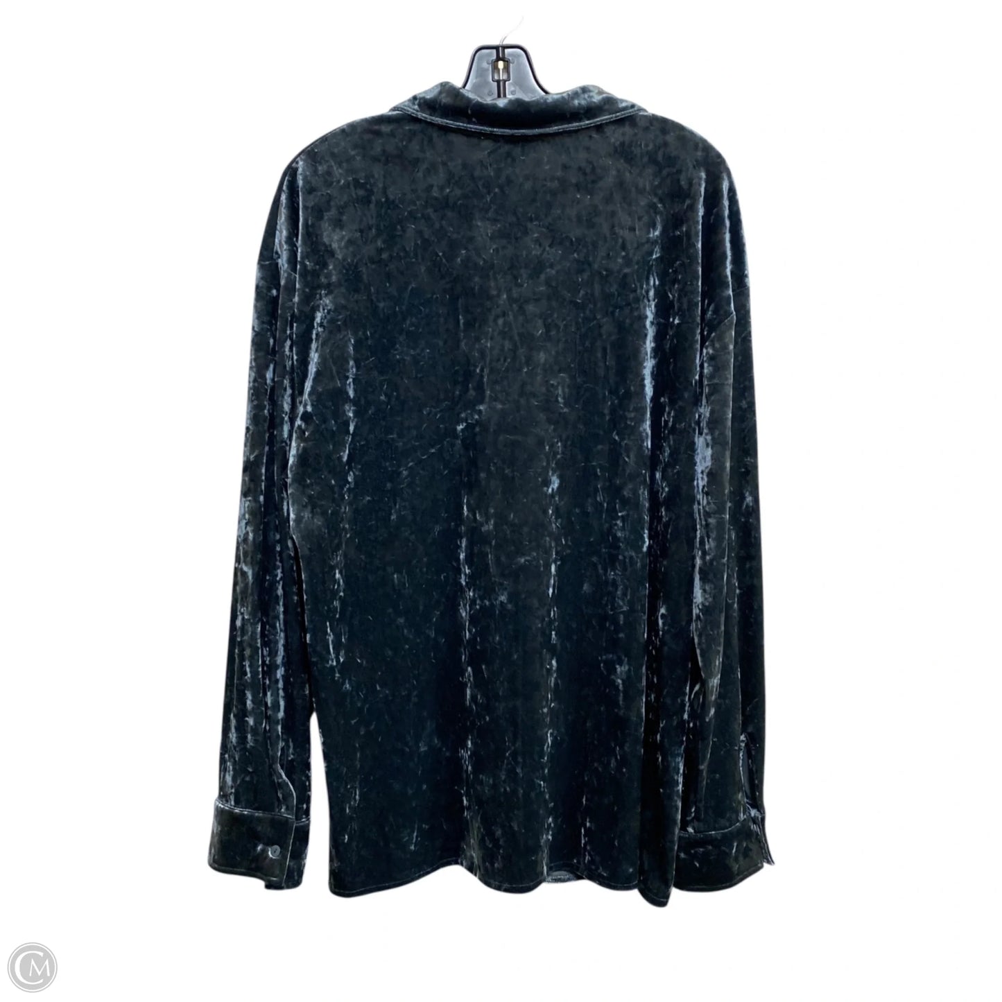 Top Long Sleeve By Bibi In Grey, Size: L