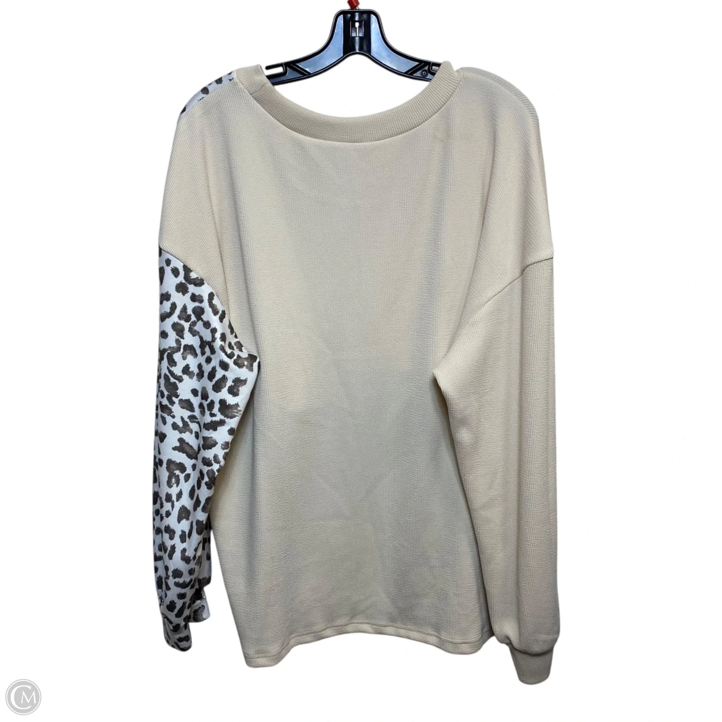 Top Long Sleeve By Cmf In Multi-colored, Size: Xxl