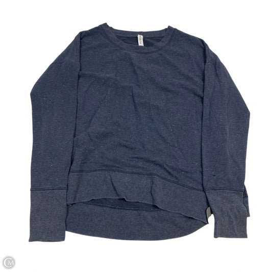 Athletic Top Long Sleeve Crewneck By Athleta In Blue, Size: M