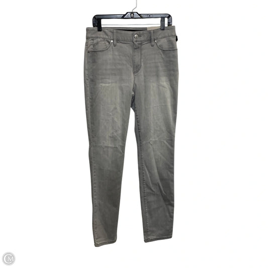 Jeans Jeggings By Chicos In Grey Denim, Size: 8