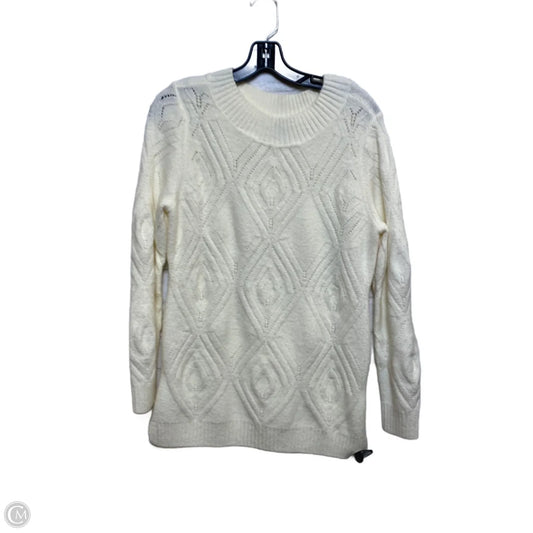 Sweater By Talbots In Cream, Size: S