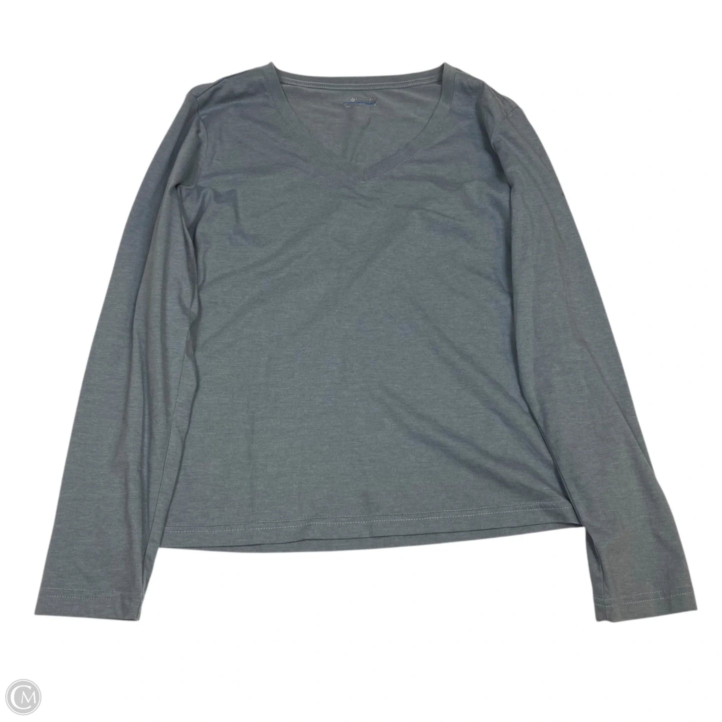 Athletic Top Long Sleeve Crewneck By Columbia In Grey, Size: M