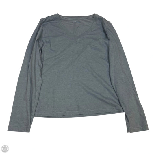 Athletic Top Long Sleeve Crewneck By Columbia In Grey, Size: M