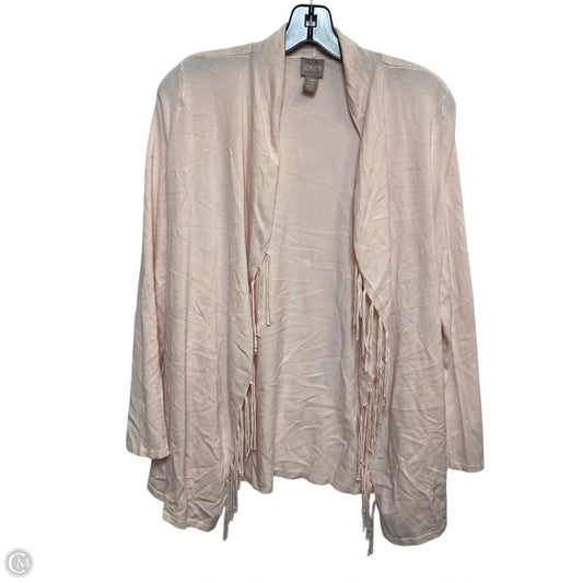 Cardigan By Chicos In Pink, Size: S