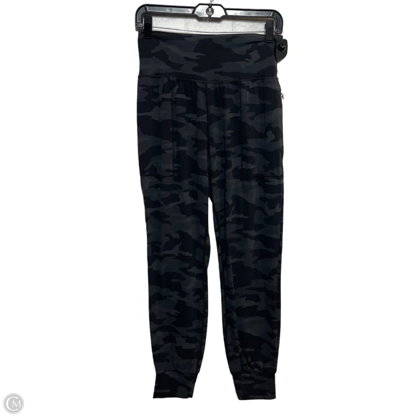 Athletic Pants By Athleta In Black & Grey, Size: S
