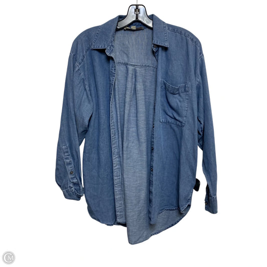 Top Long Sleeve By Loft In Blue, Size: Xs