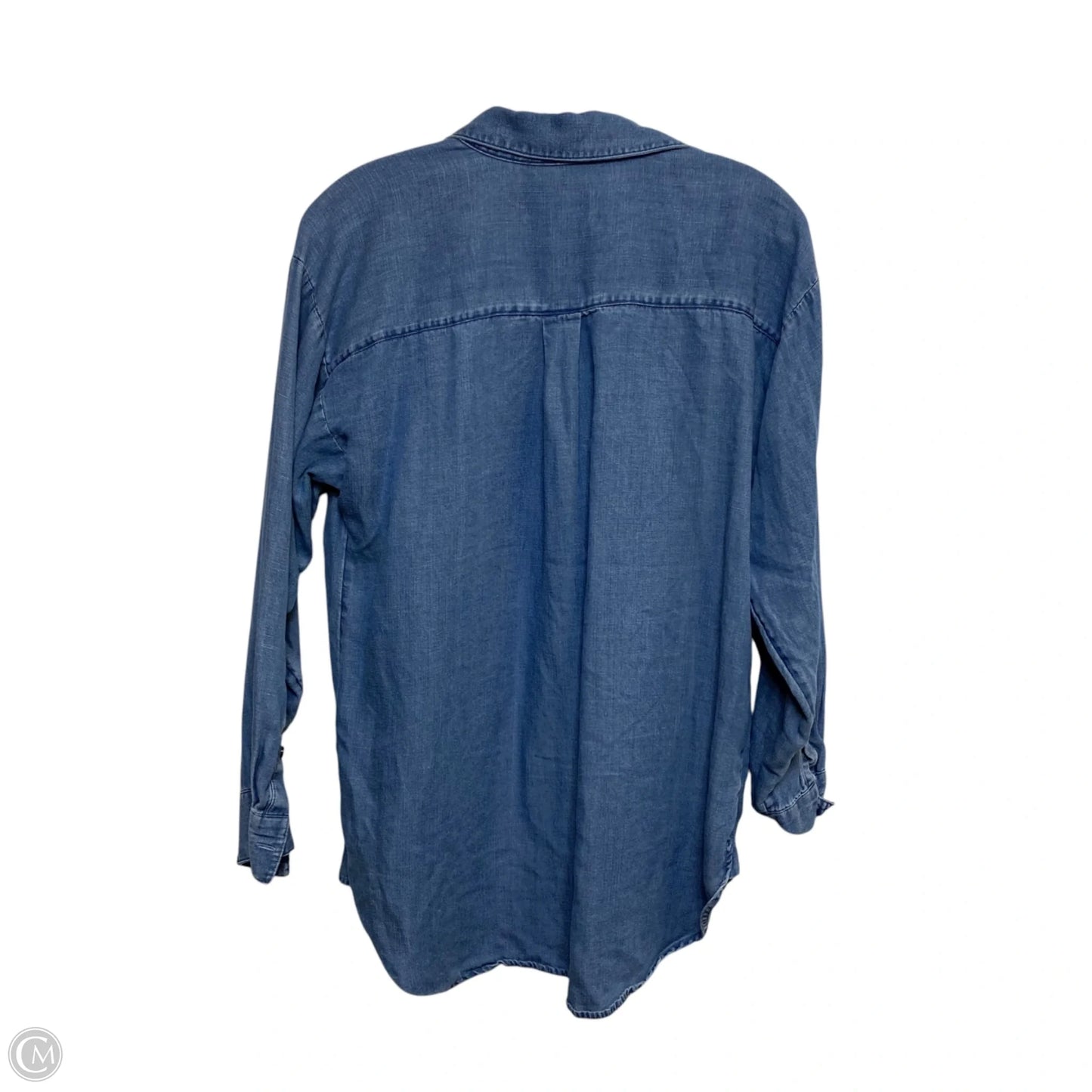 Top Long Sleeve By Loft In Blue, Size: Xs
