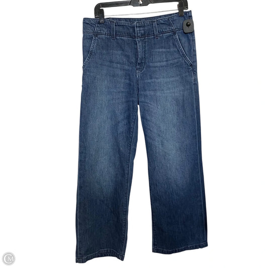 Jeans Straight By Pilcro In Blue Denim, Size: 6p