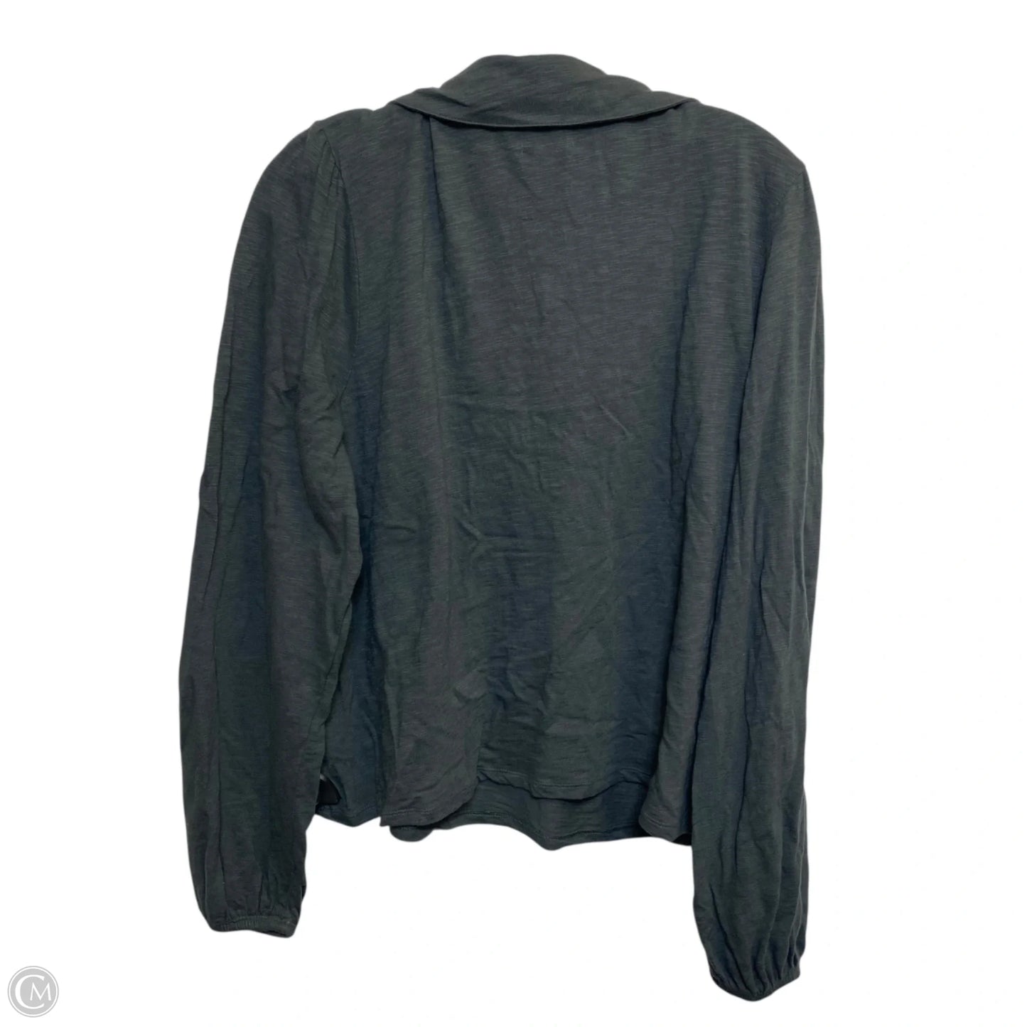 Top Long Sleeve By Upwest In Grey, Size: Xl