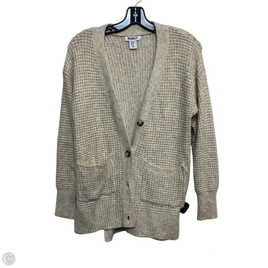 Sweater Cardigan By William Rast In Tan, Size: Xs