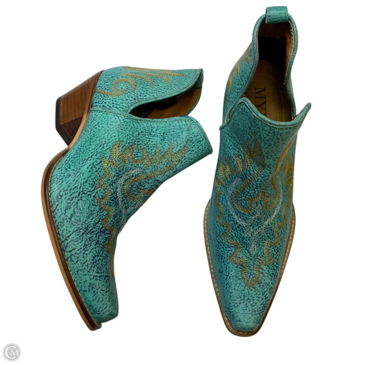 Boots Western By Myra In Teal, Size: 8