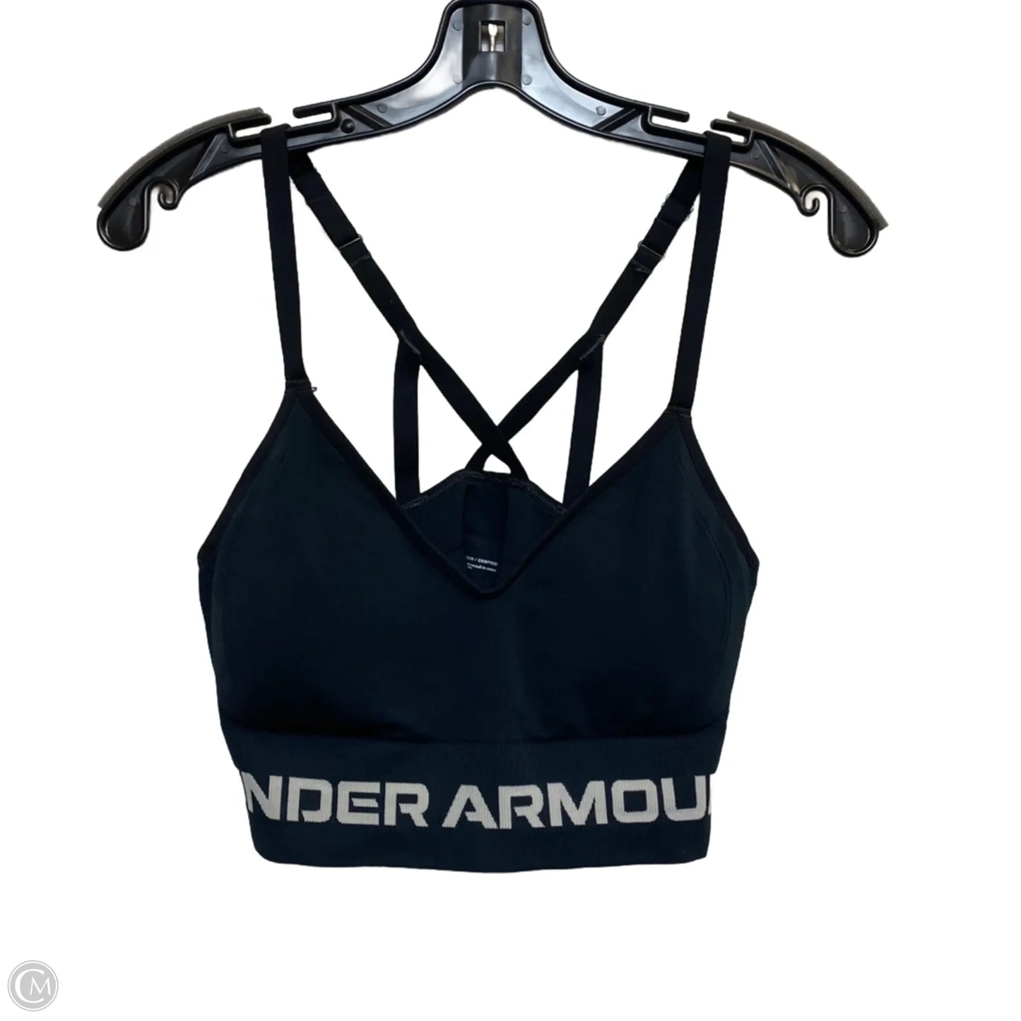 Athletic Bra By Under Armour In Black, Size: L