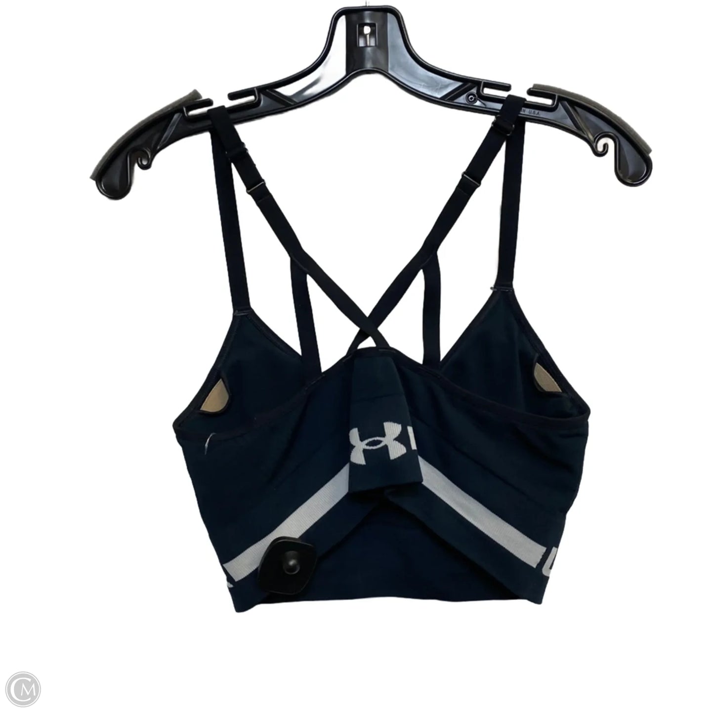 Athletic Bra By Under Armour In Black, Size: L
