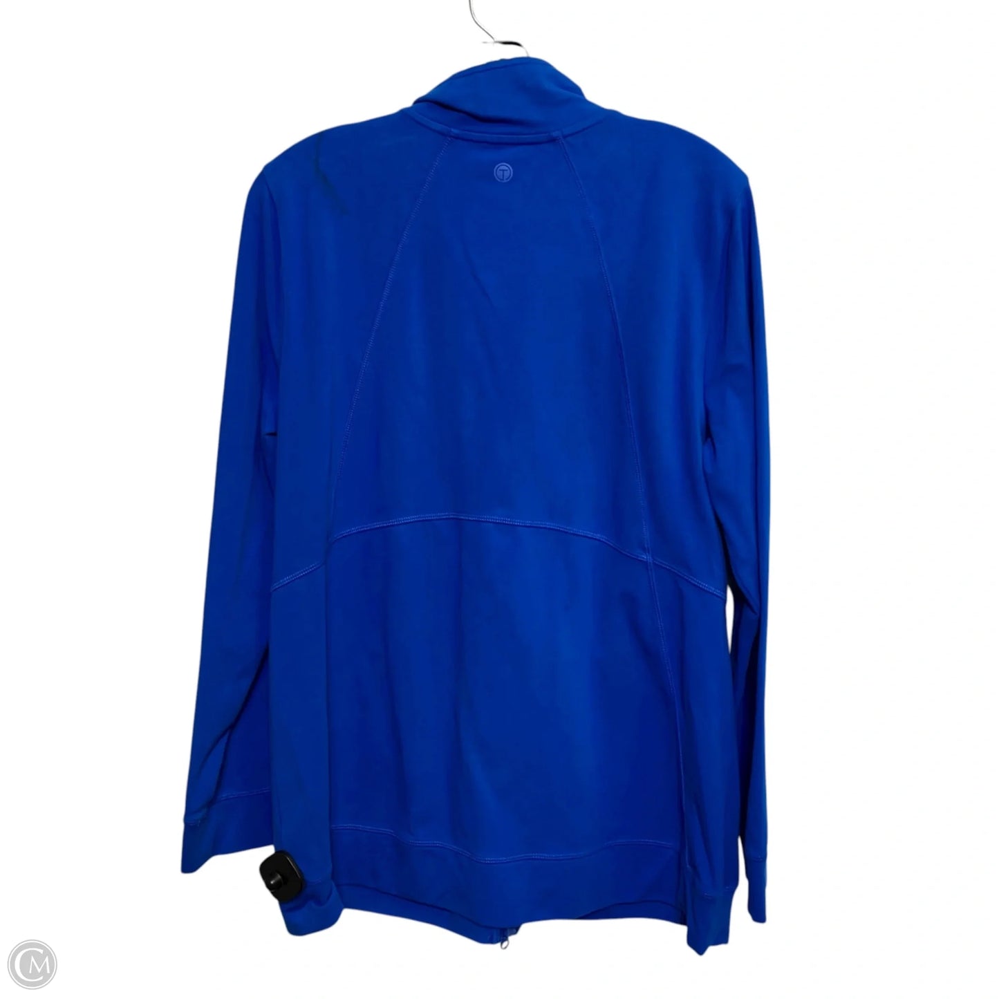 Athletic Jacket By Talbots In Blue, Size: L