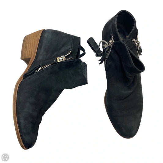 Boots Ankle Flats By Sam Edelman In Black, Size: 7.5