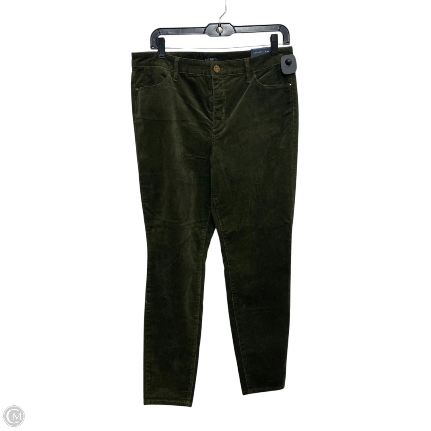 Pants Corduroy By J. Jill In Green, Size: 10p