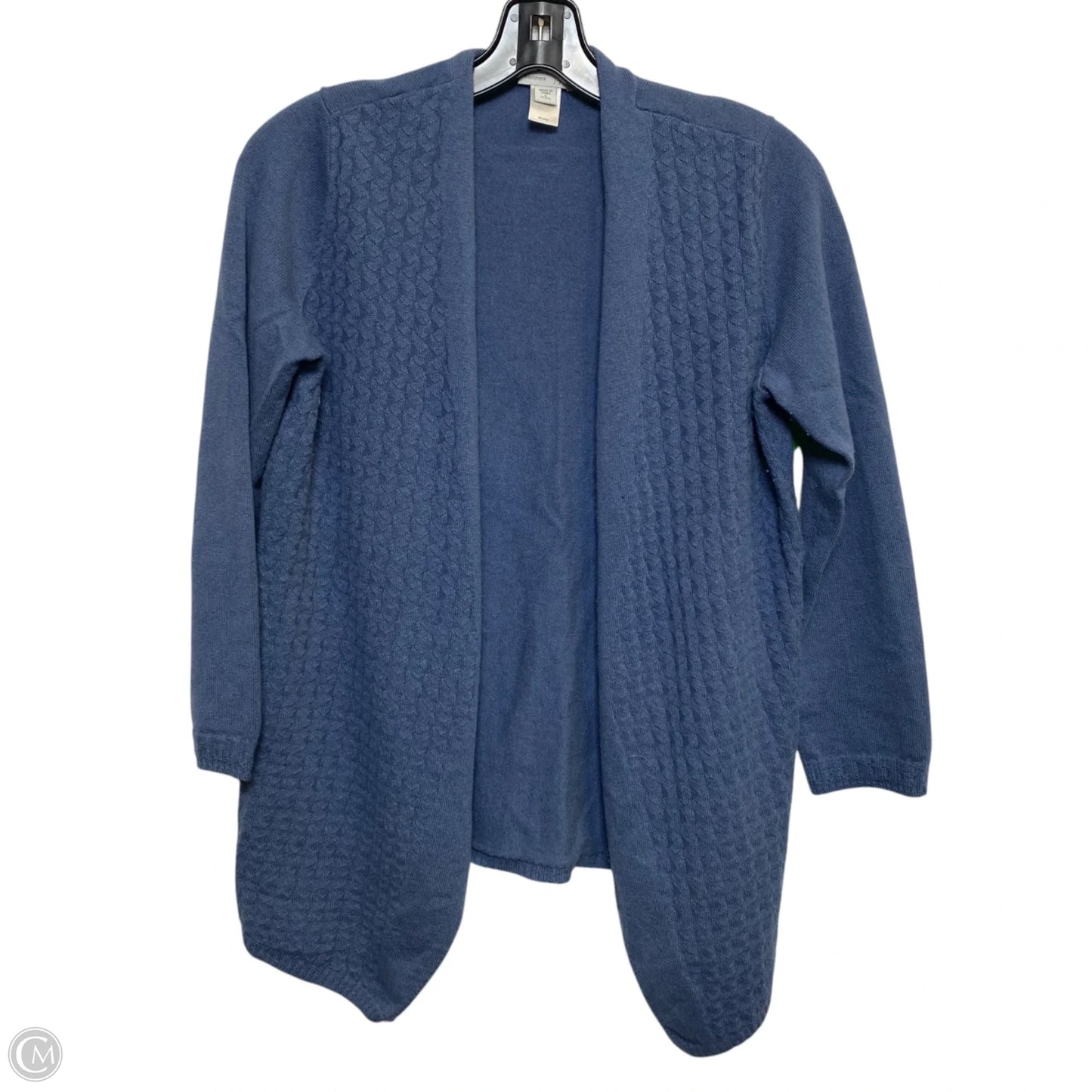 Sweater Cardigan Cashmere By J. Jill In Blue, Size: Sp