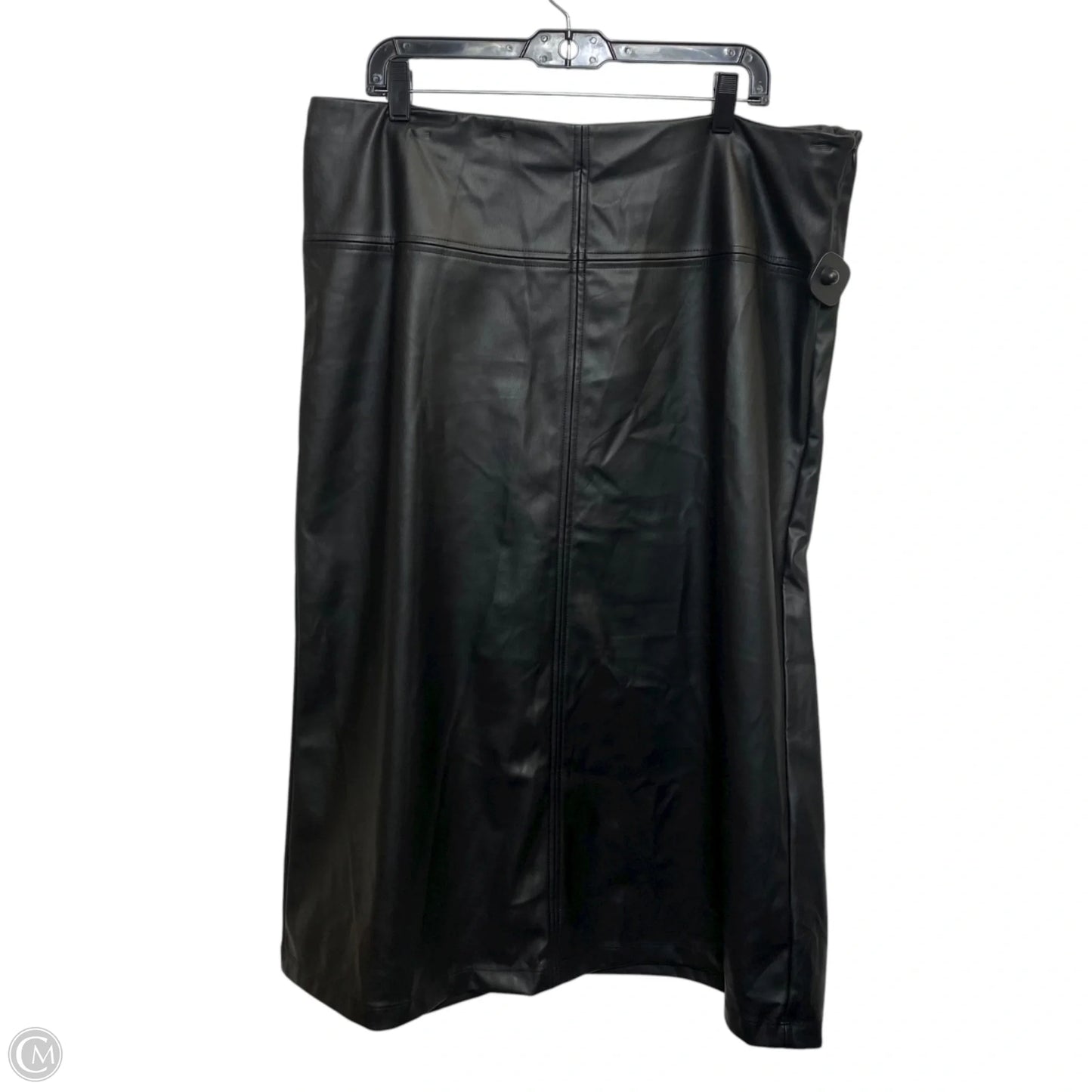 Skirt Midi By A New Day In Black, Size: Xl