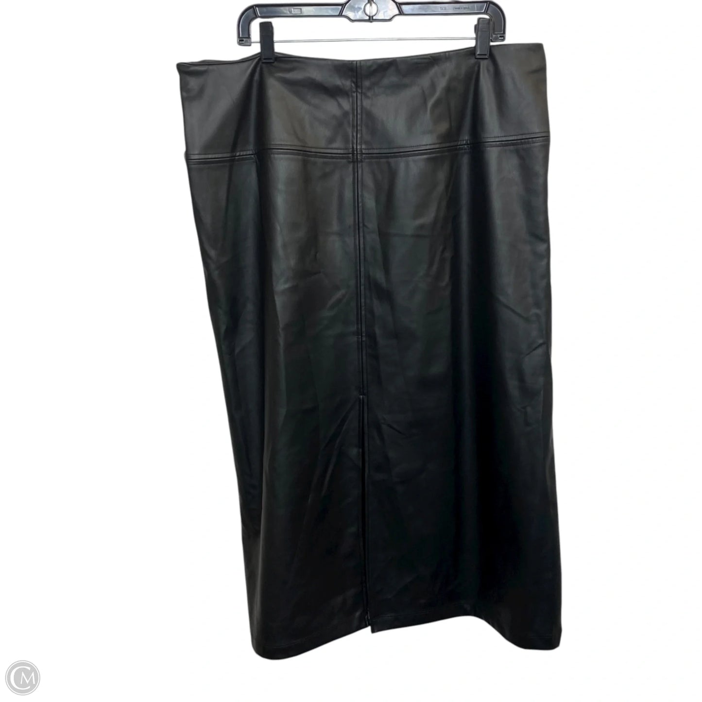 Skirt Midi By A New Day In Black, Size: Xl