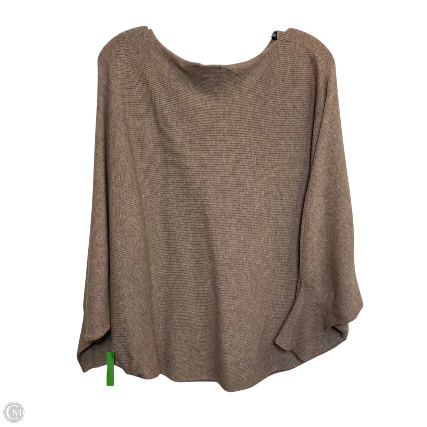 Top Long Sleeve By Kerisma In Tan, Size: M