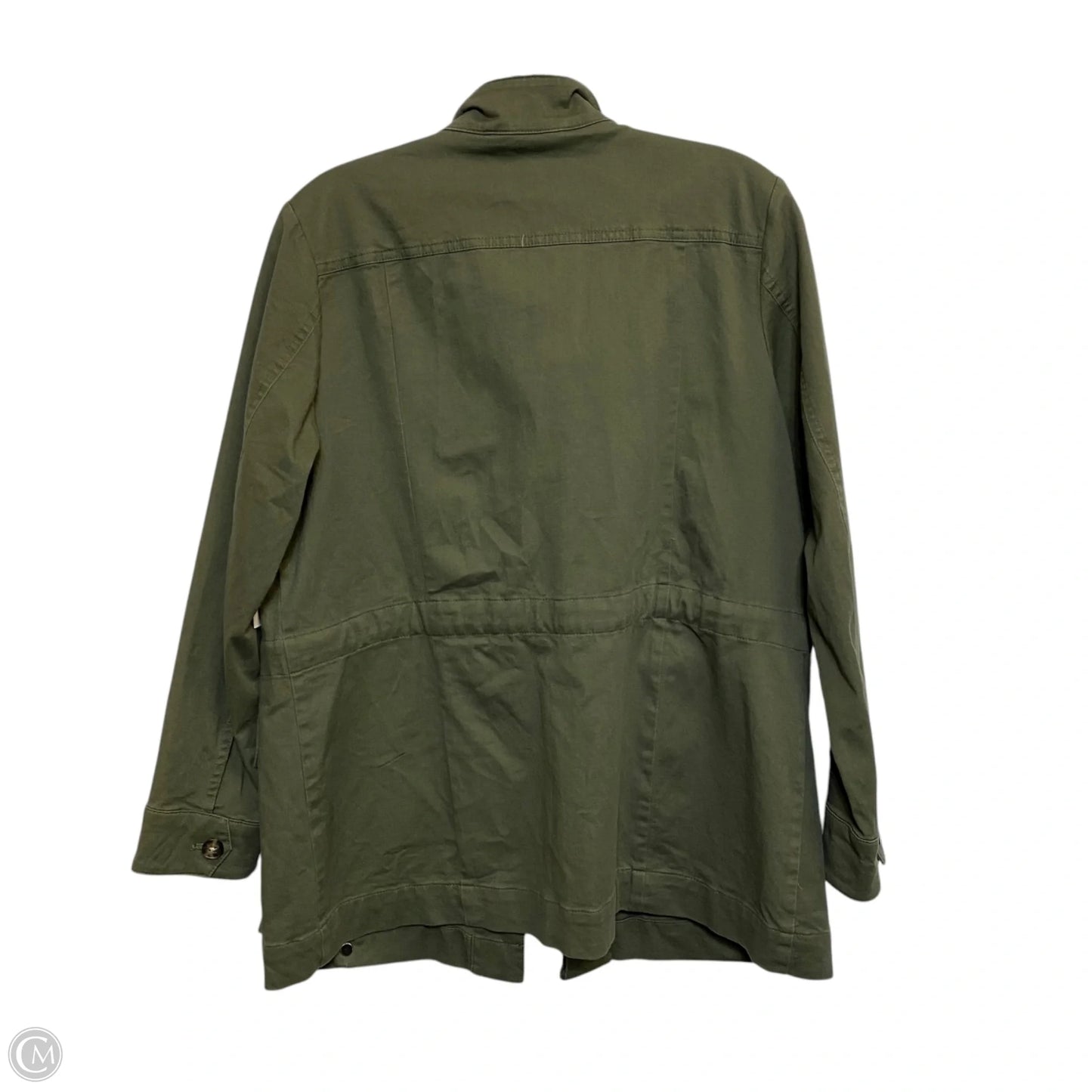 Jacket Utility By J. Jill In Green, Size: Sp