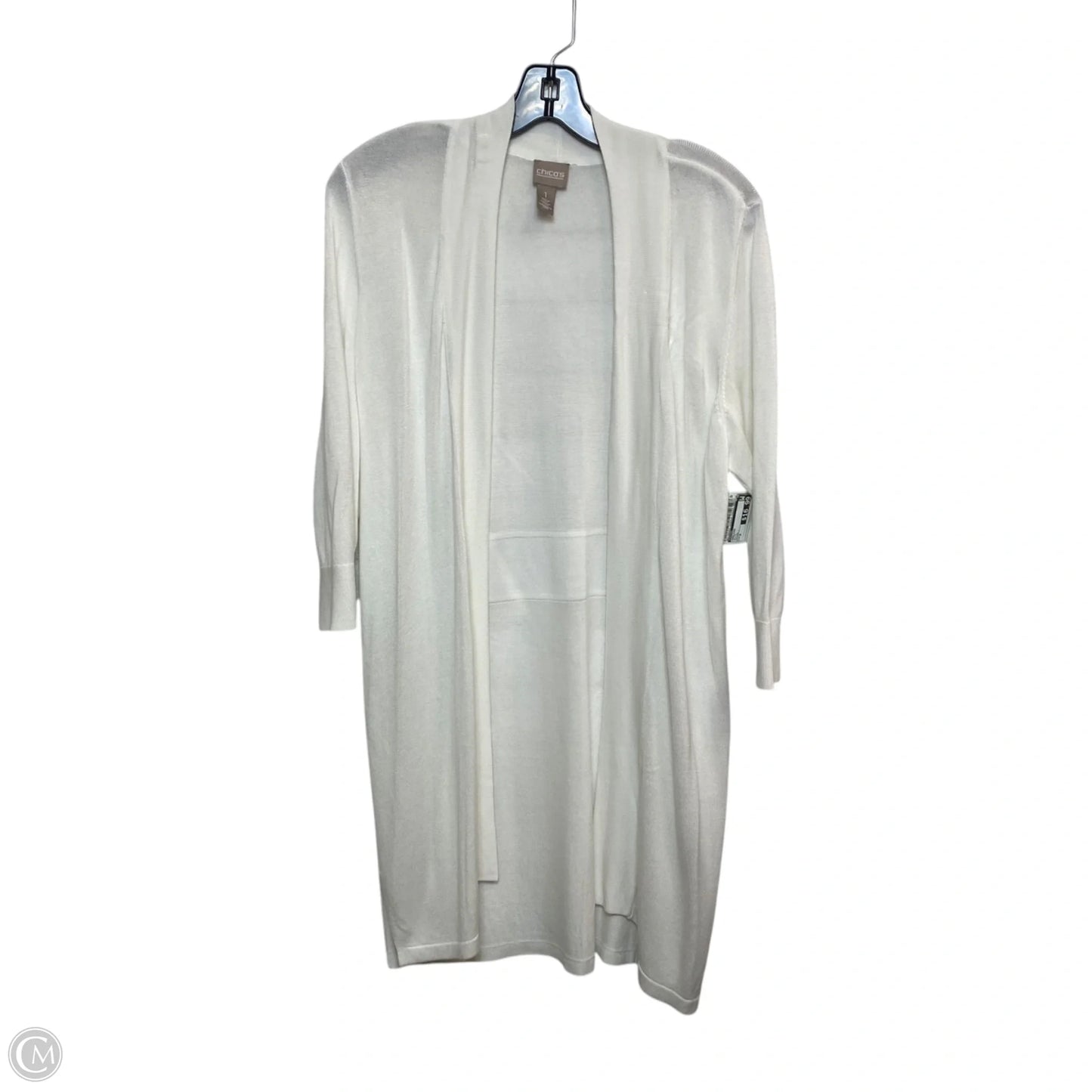 Cardigan By Chicos In White, Size: M