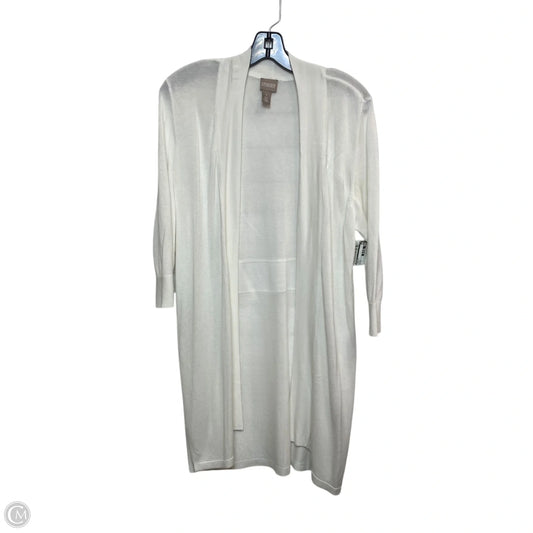 Cardigan By Chicos In White, Size: M