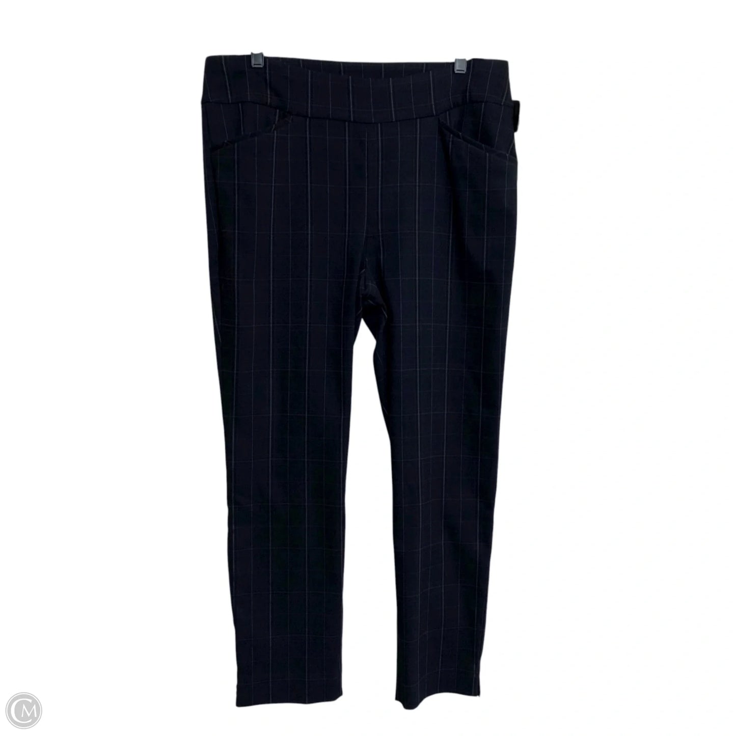 Pants Leggings By Chicos In Navy, Size: L