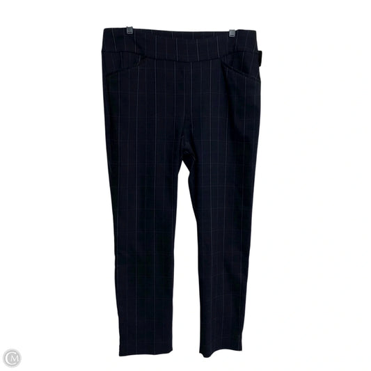 Pants Leggings By Chicos In Navy, Size: L