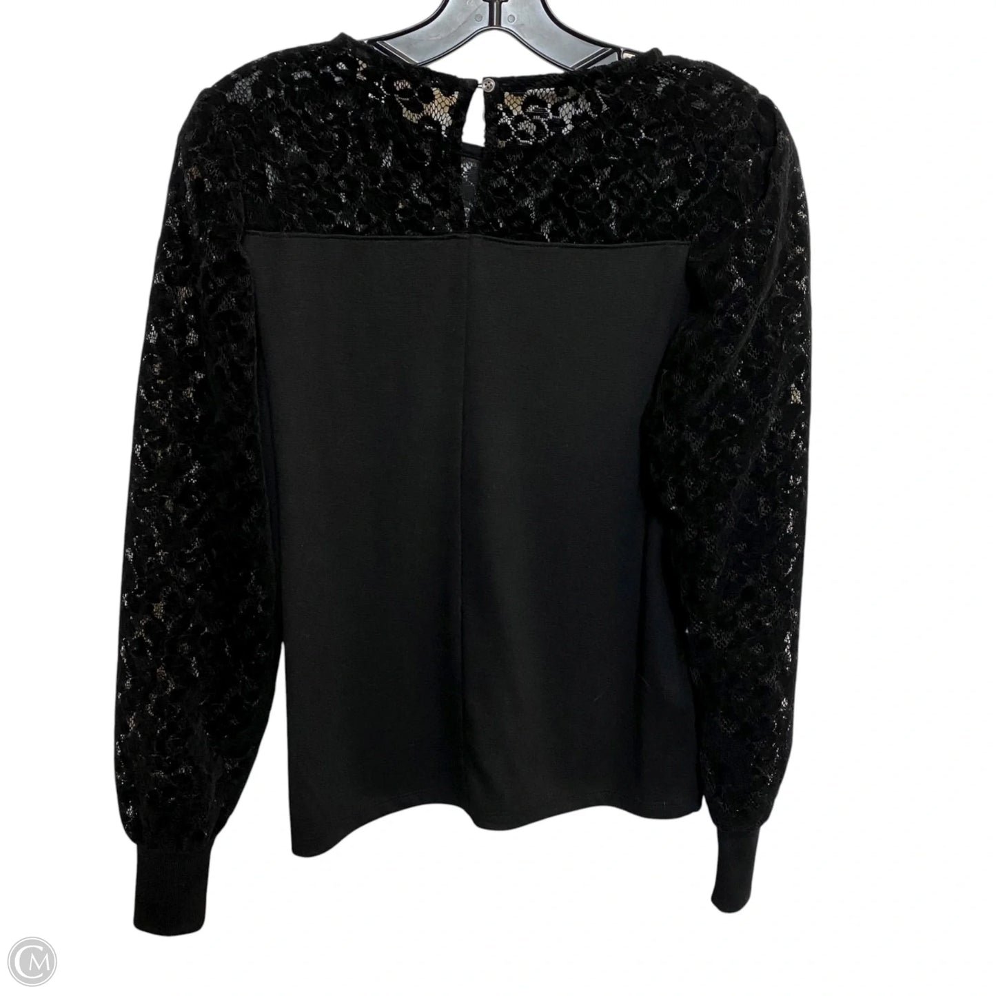 Top Long Sleeve By Loft In Black, Size: S