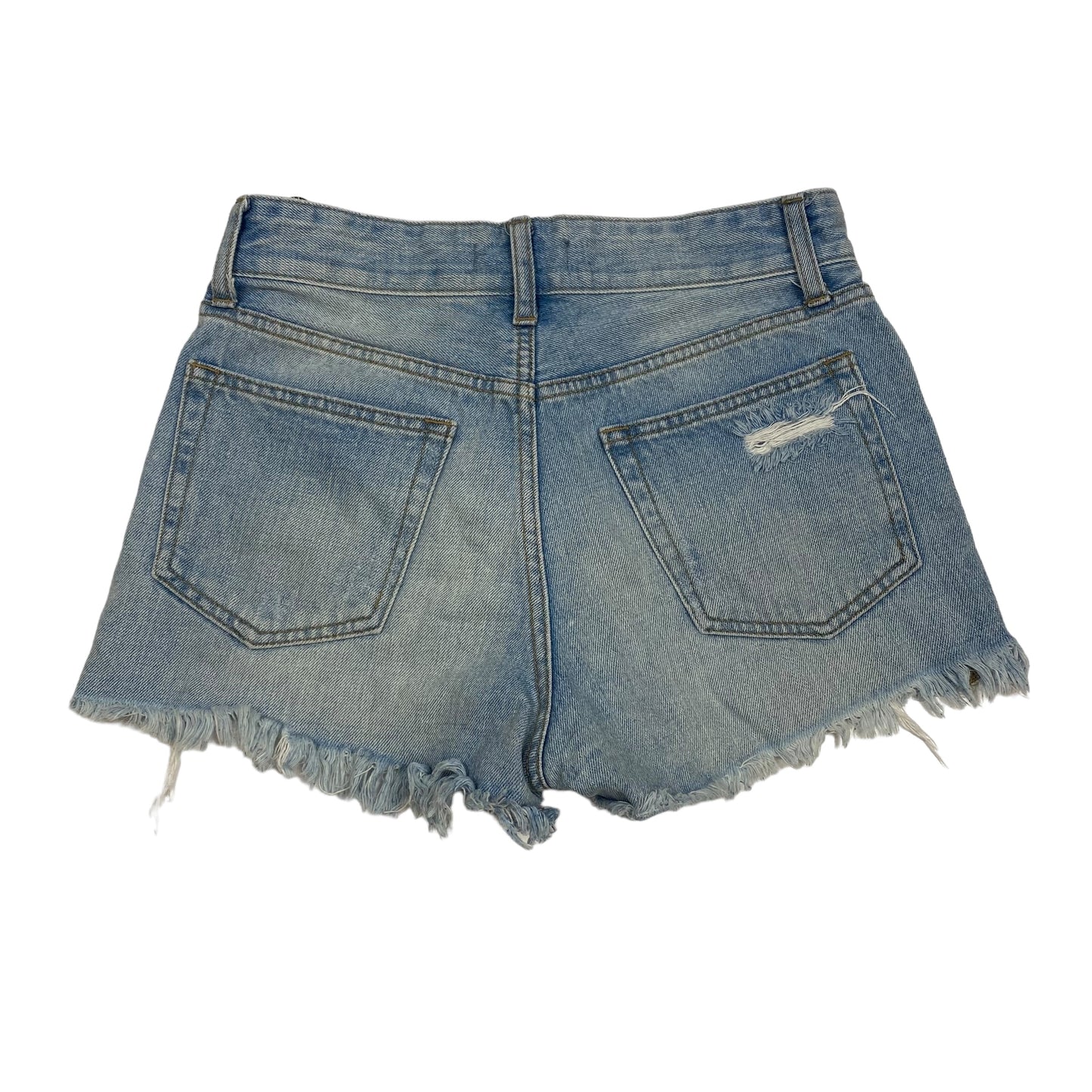 Blue Denim Shorts Just Black, Size S