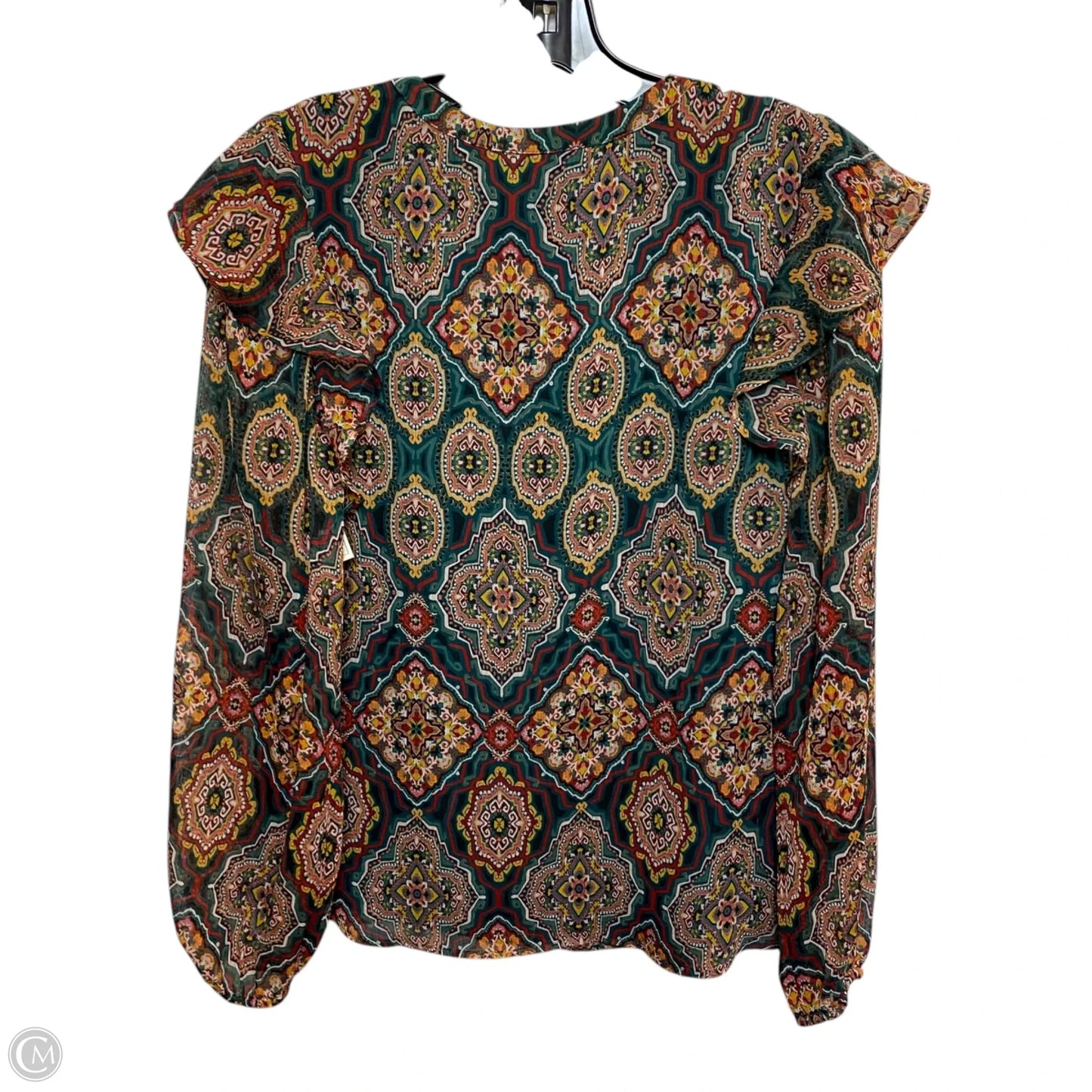 Top Long Sleeve By Loft In Grey, Size: Xs