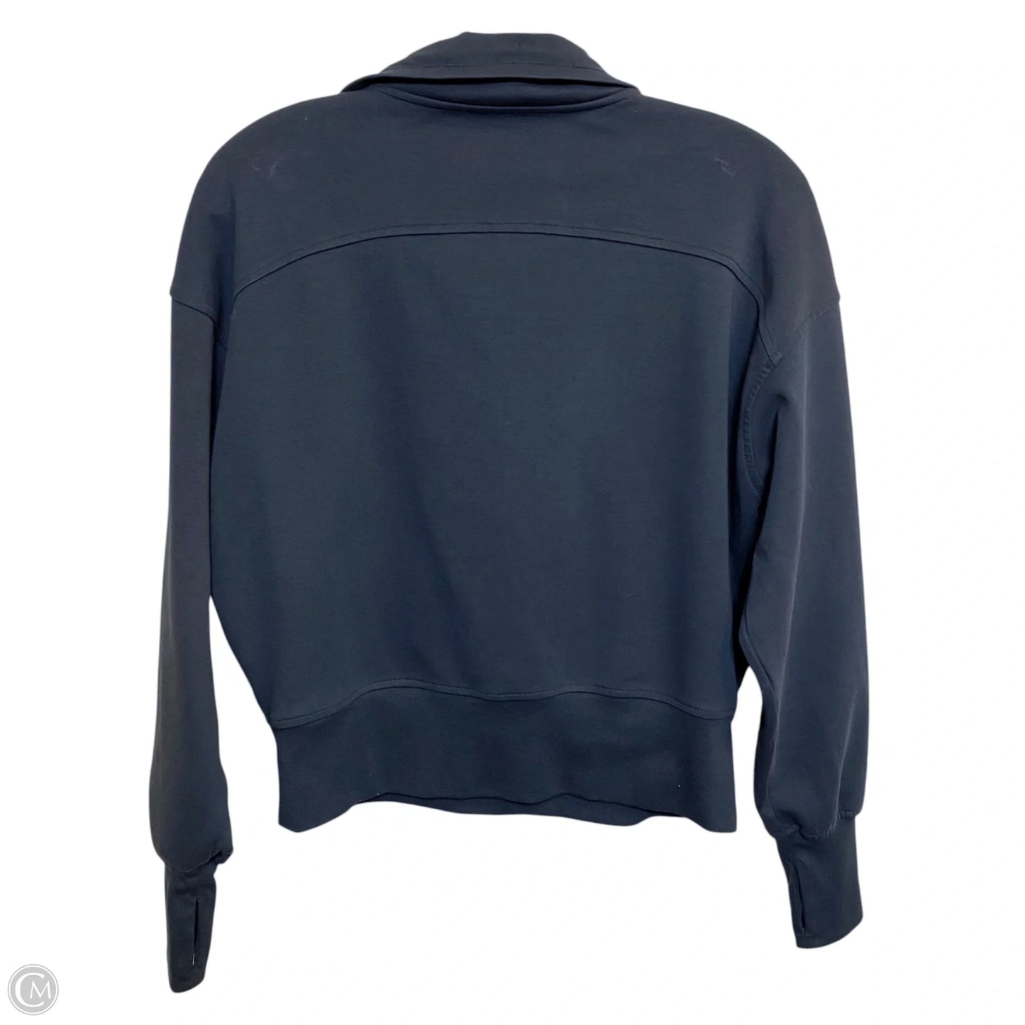 Athletic Sweatshirt Collar By Old Navy In Navy, Size: S