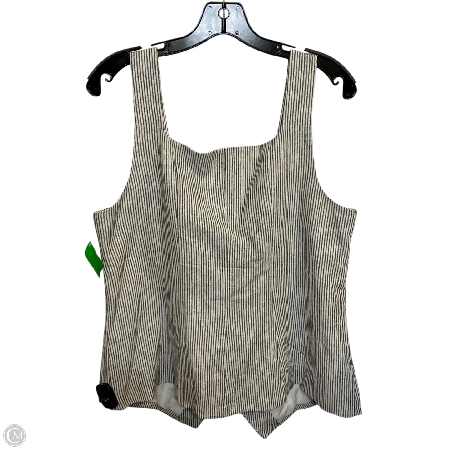 Vest Other By Scoop In Cream & Grey, Size: L