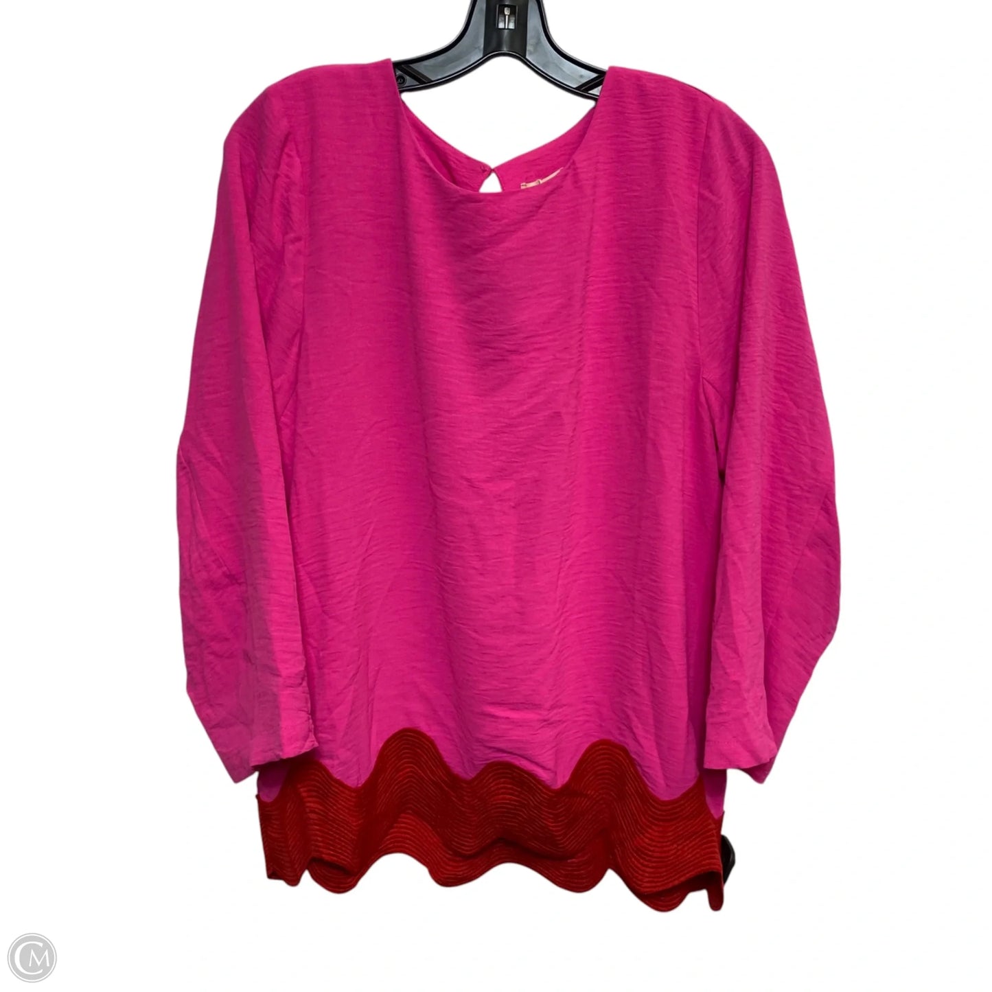Top Long Sleeve By Jodifl In Pink, Size: M