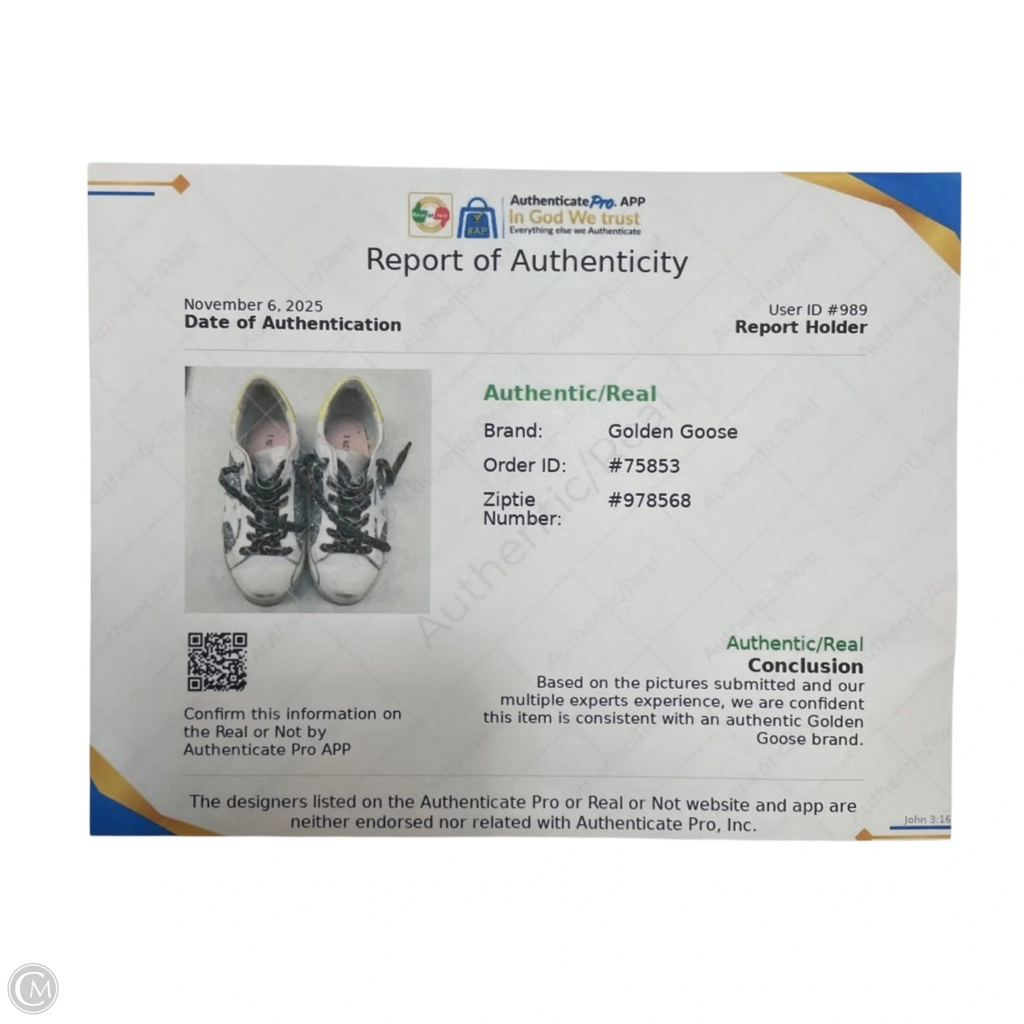 Shoes Luxury Designer By Golden Goose In Silver & White, Size: 7