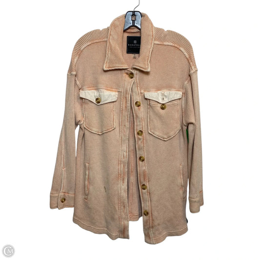 Top Long Sleeve By Bagatelle In Orange, Size: M