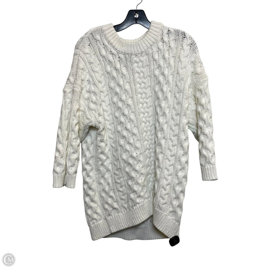 Sweater By H&m In White, Size: M