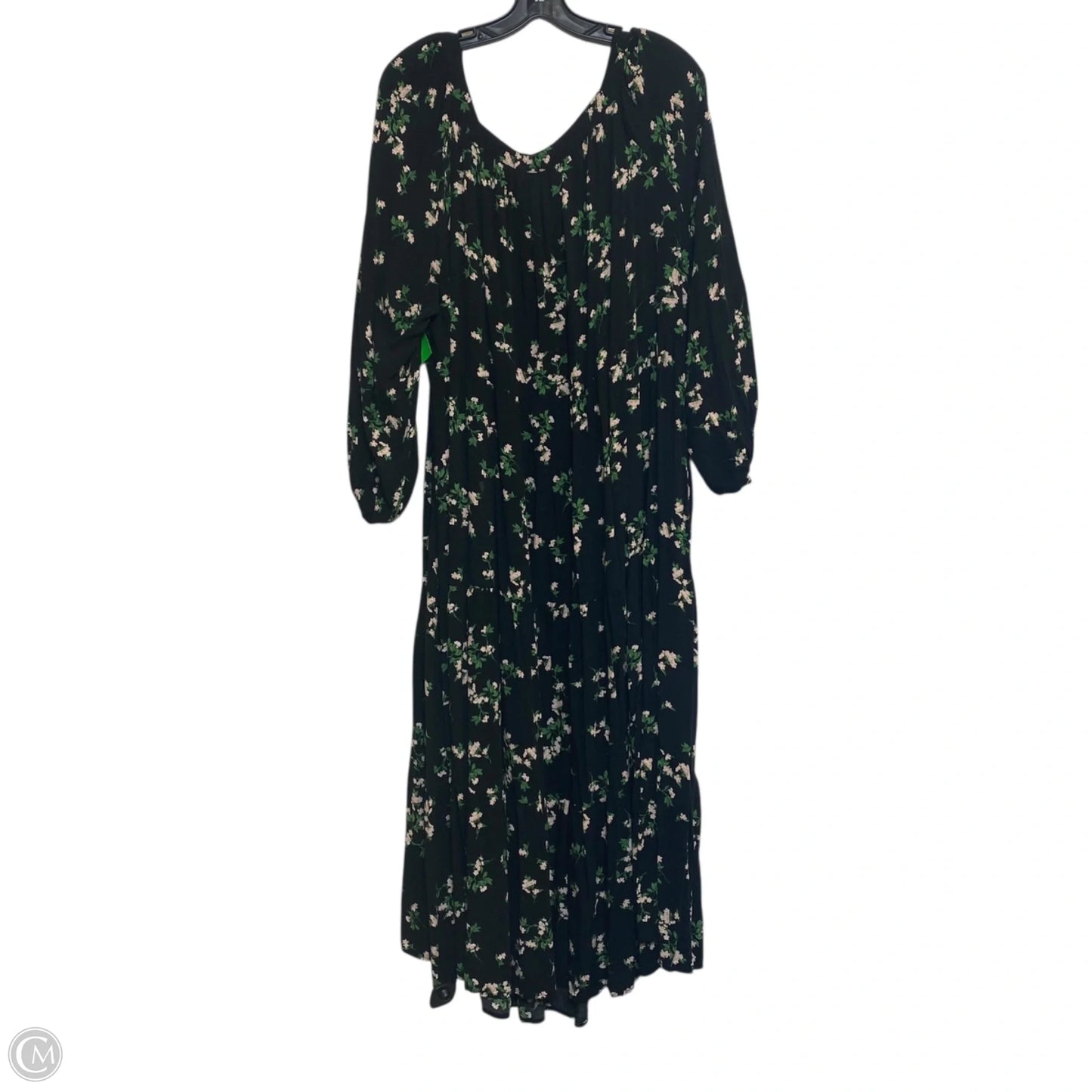 Dress Casual Midi By Old Navy In Black, Size: 3x