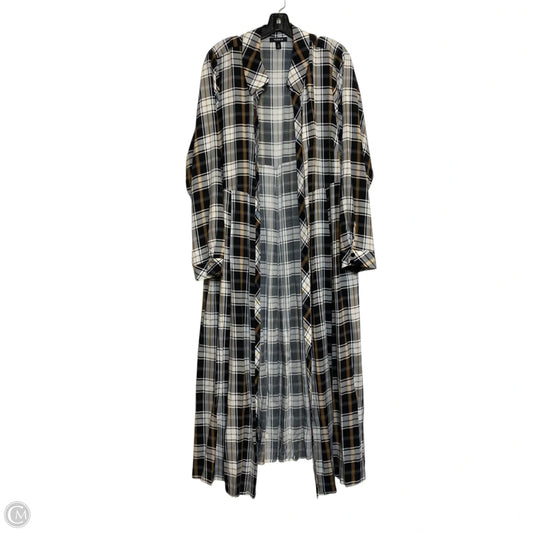 Dress Casual Maxi By Torrid In Black & White, Size: 3x