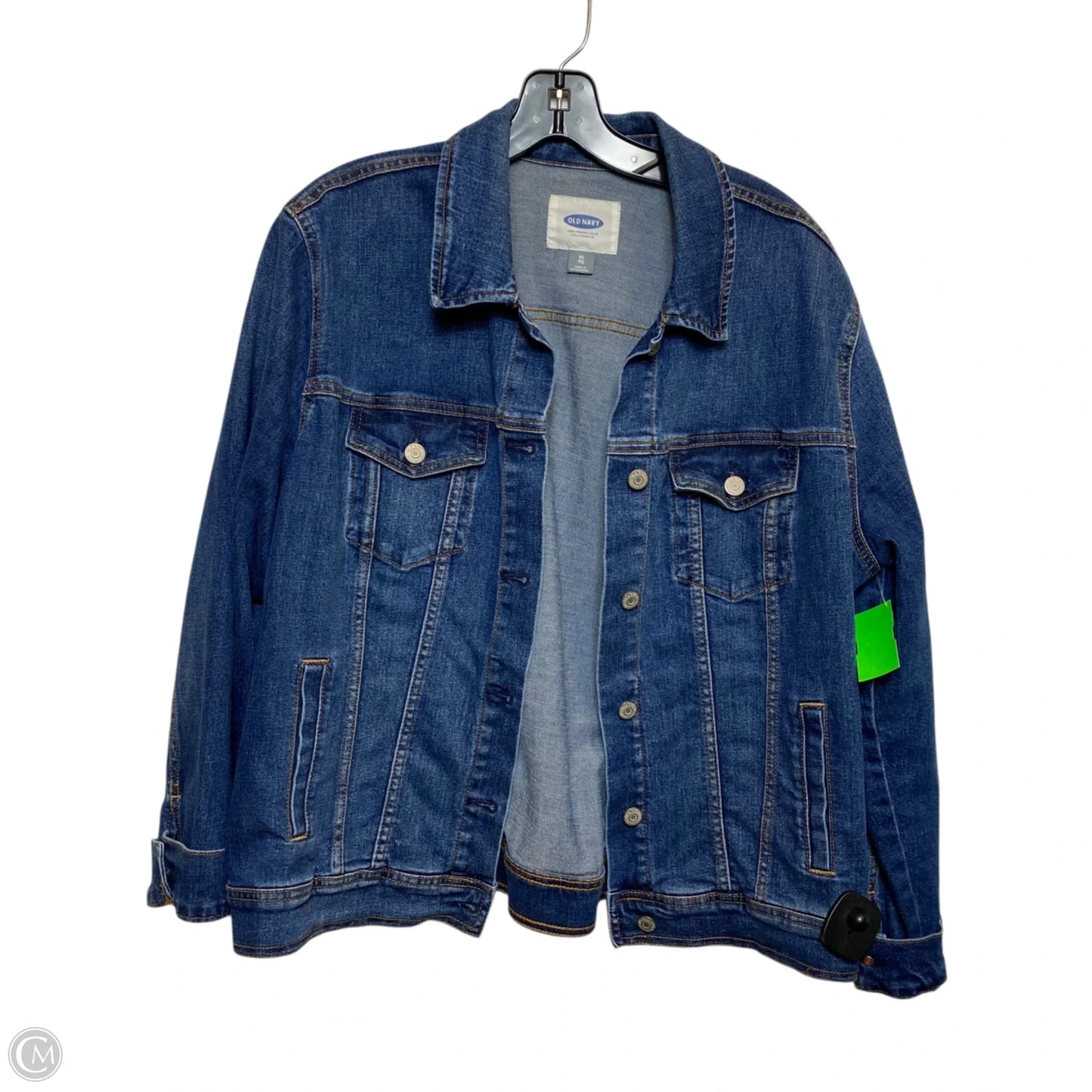 Jacket Denim By Old Navy In Blue Denim, Size: Xl