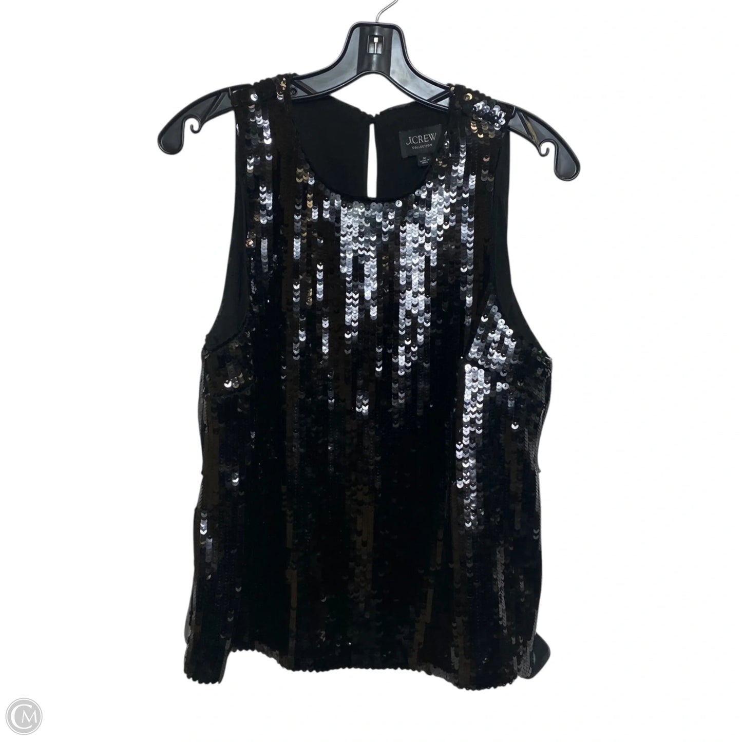 Top Sleeveless By J. Crew In Black, Size: M