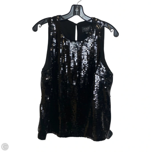 Top Sleeveless By J. Crew In Black, Size: M