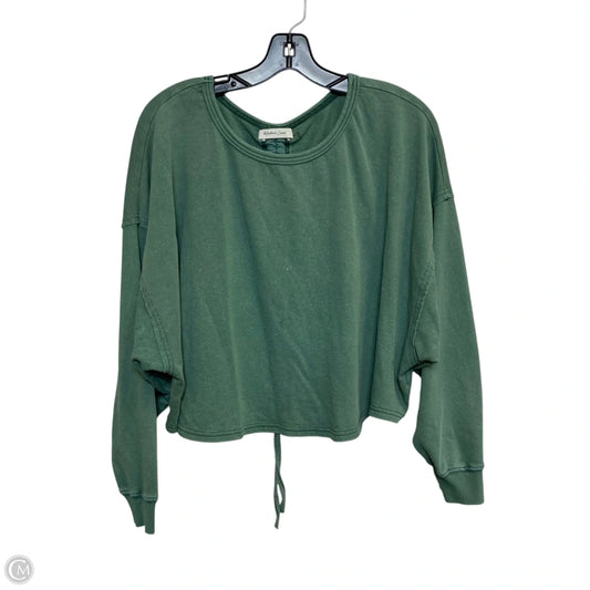 Top Long Sleeve By Mustard Seed In Green, Size: M