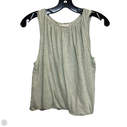 Top Sleeveless By We The Free In Green, Size: S