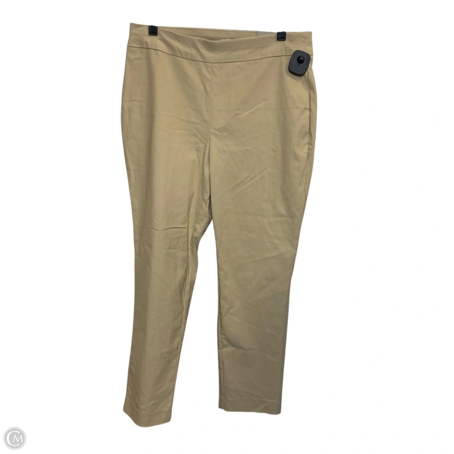 Pants Leggings By Chicos In Tan, Size: 6p