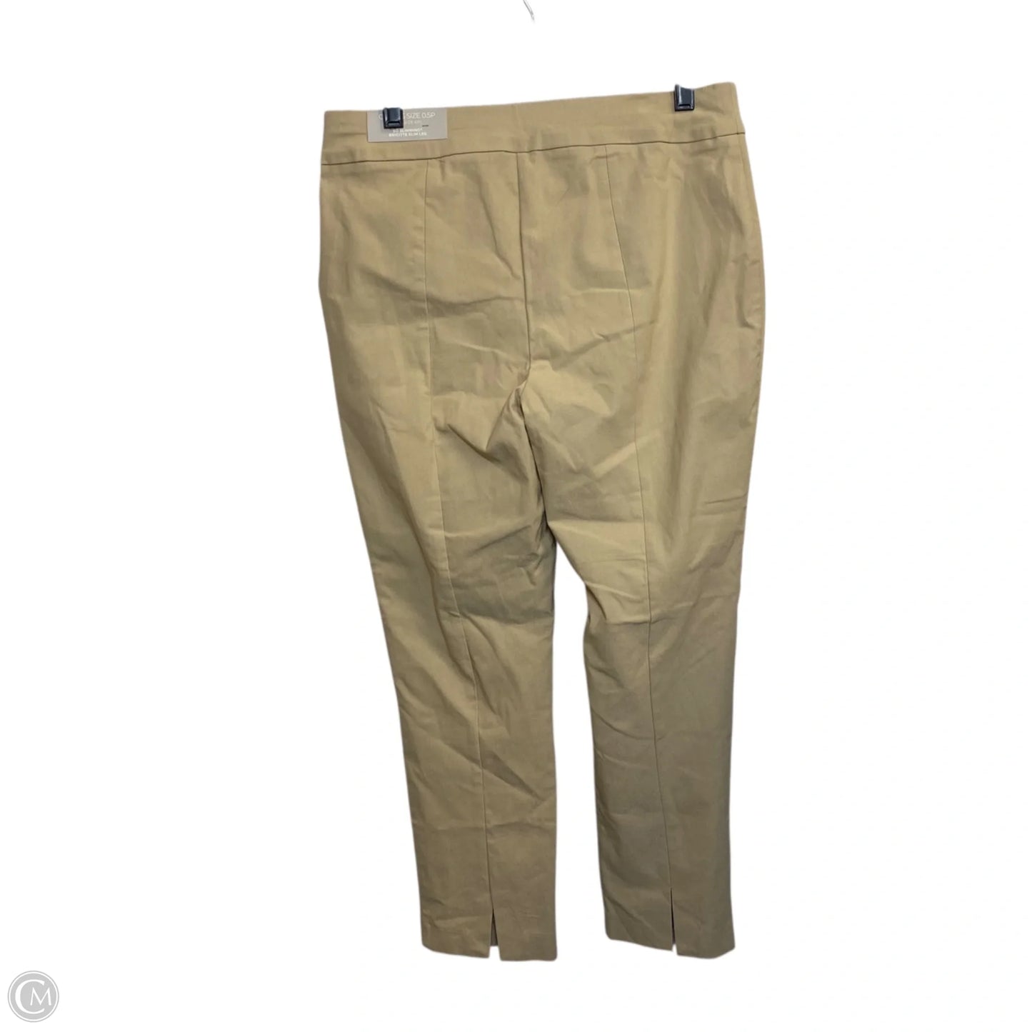 Pants Leggings By Chicos In Tan, Size: 6p