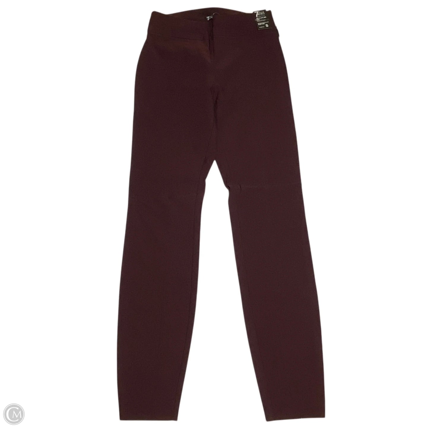 Pants Leggings By New York And Co In Maroon, Size: S